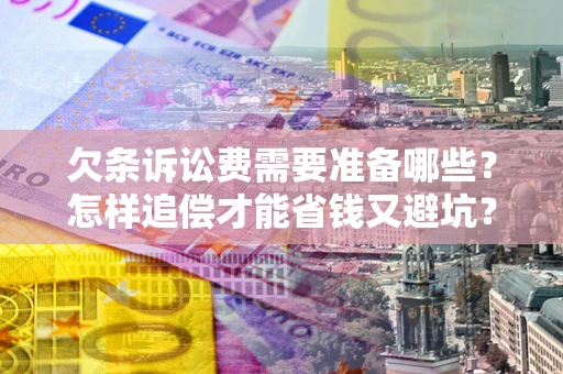 济南欠条诉讼费需要准备哪些？怎样追偿才能省钱又避坑？