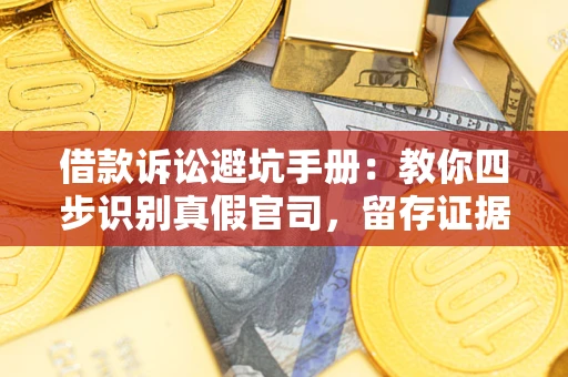济南借款诉讼避坑手册：教你四步识别真假官司，留存证据不踩雷