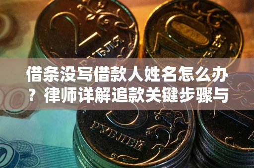 济南借条没写借款人姓名怎么办？律师详解追款关键步骤与证据链构建