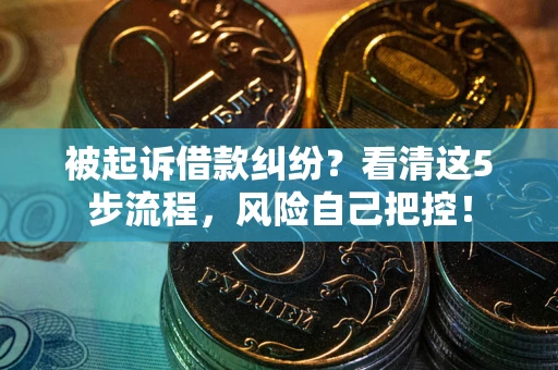 济南被起诉借款纠纷？看清这5步流程，风险自己把控！